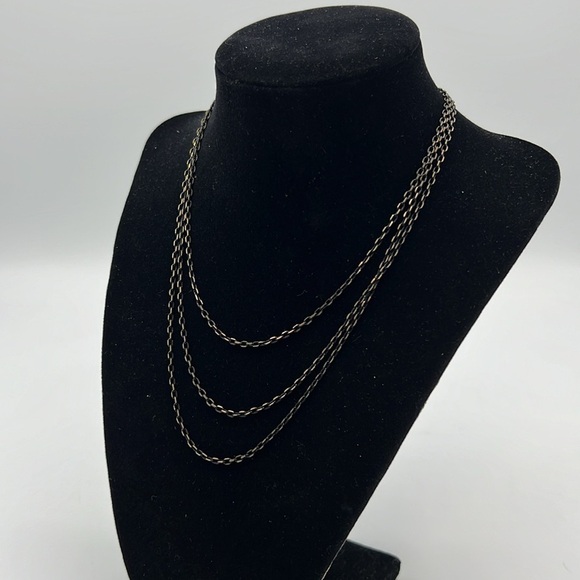 BLACK & GOLD STRAND NECKLACES - Picture 2 of 7